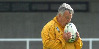 John Connolly, when was coach of the Australian rugby team in the mid 2000s. Picture: AAP.