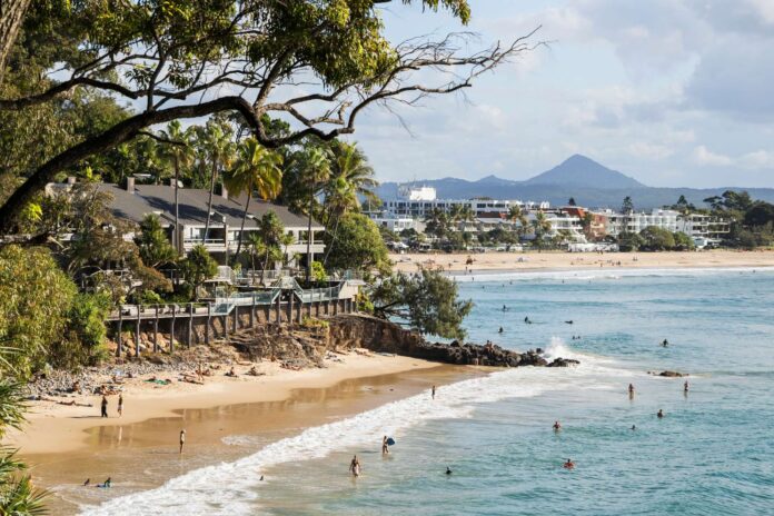 Little Cove and Noosa Main Beach.