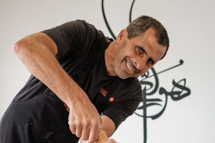 Hakoora Food co-owner Joseph Shaich Yusuf at the new eatery.