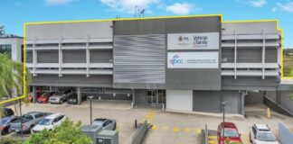 The front of the building at No. 21-23 Carnaby Street, Maroochydore.