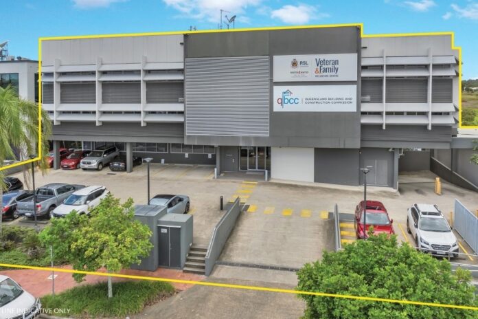 The front of the building at No. 21-23 Carnaby Street, Maroochydore.