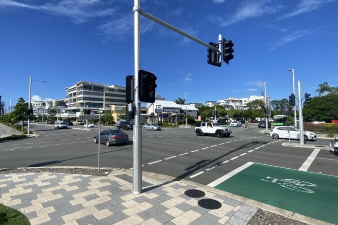The intersection of Brisbane Road, Tarcoola Avenue and Foote Street.