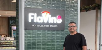 Former banker Karan Khosla at his latest hospitality venture, Flavino.