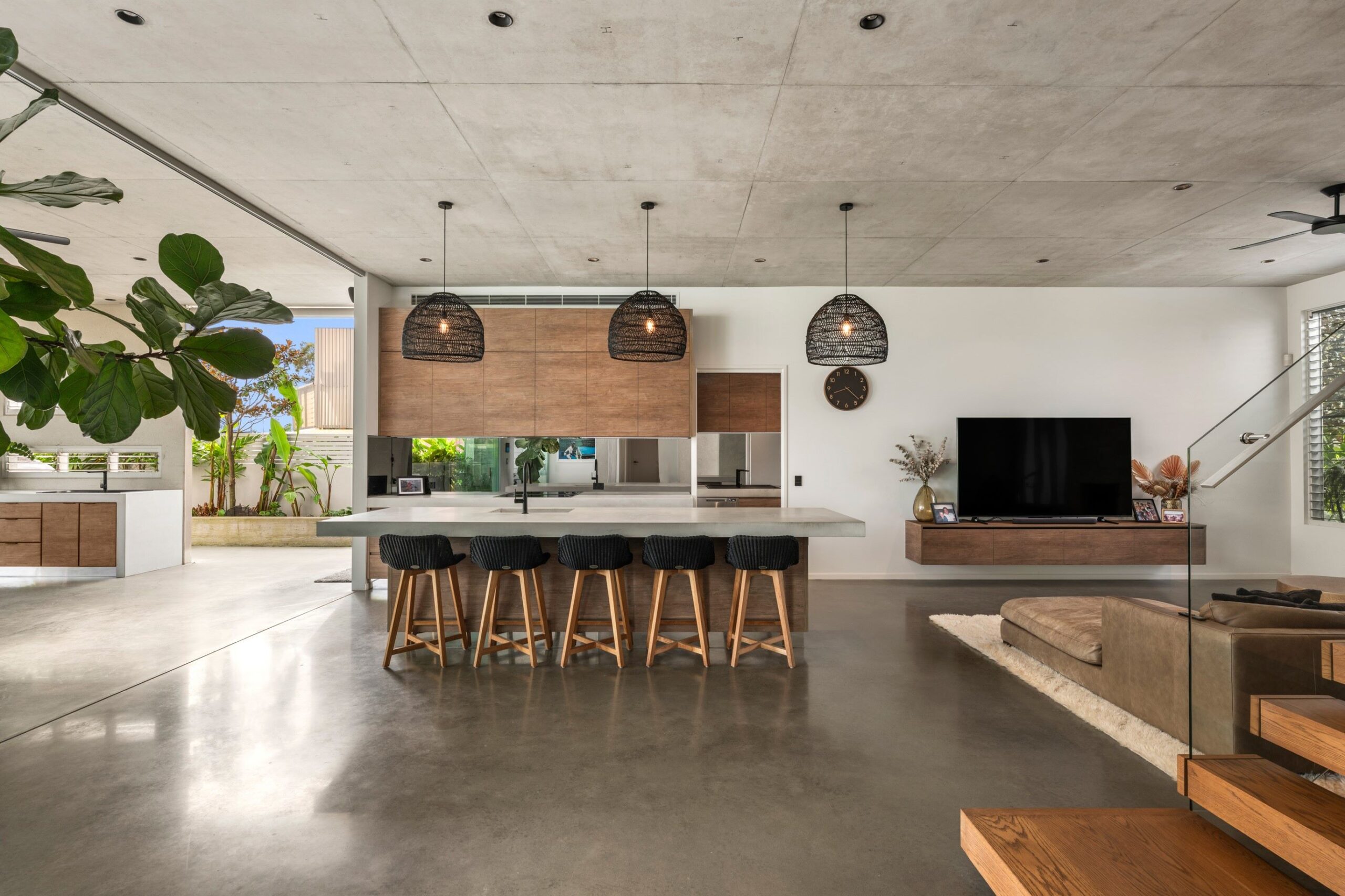 Modern waterfront home stands out amid shortage