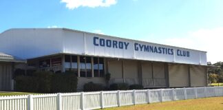 The Cooroy Gymnastics Club.
