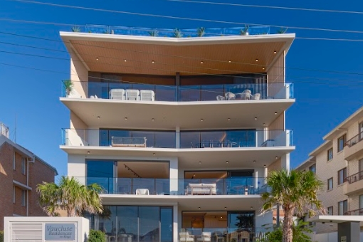 The apartment complex is part of a $15 million prize. Picture: Dream Home Art Union.
