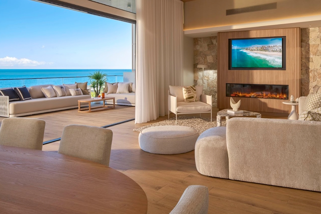 The view from the level four penthouse. Picture: Dream Home Art Union.