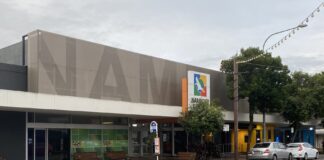 The Nambour Central shopping plaza.