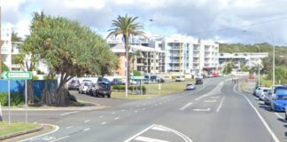 The T-junction of Alexandra Parade and Mayfield Street. Picture: Google Street View.