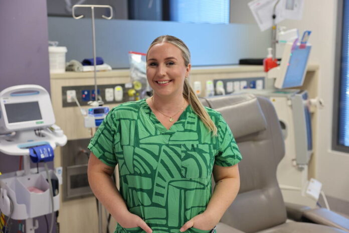Sunshine Coast Health Nurse of the Year Melissa Roberts.