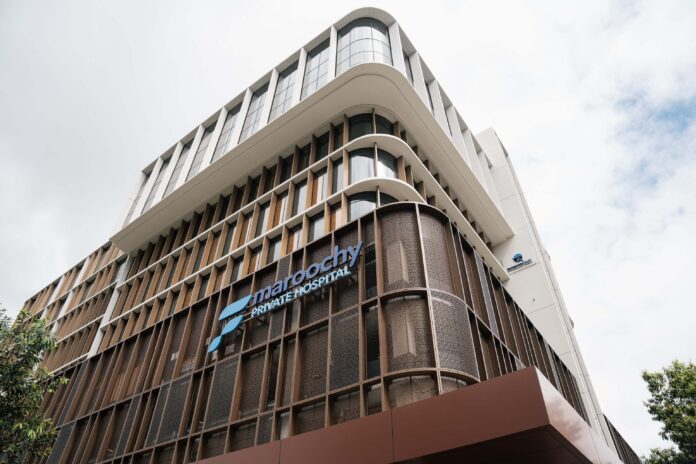 The new Maroochy Private Hospital.
