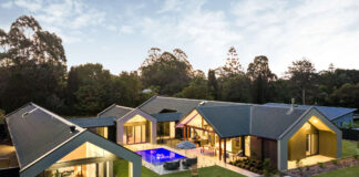 The prize home set in the Sunshine Coast hinterland.