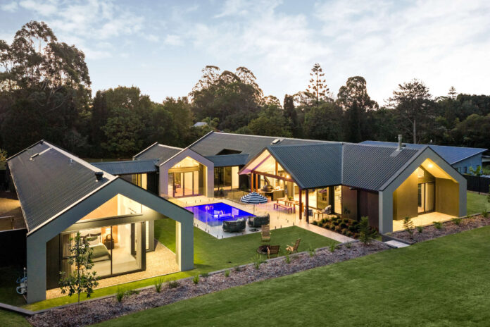 The prize home set in the Sunshine Coast hinterland.