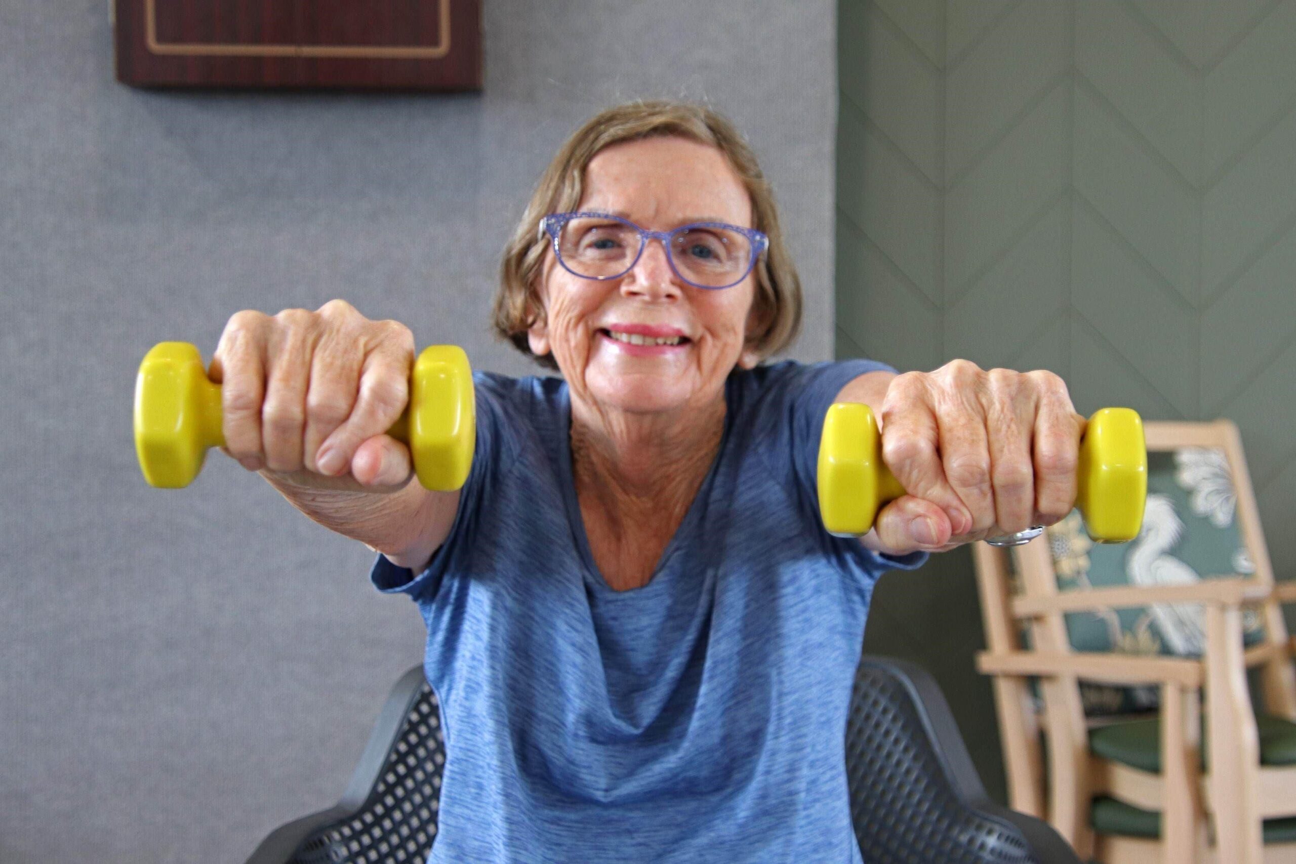 The elderly are challenging ageing stereotypes with photos of themselves leading active lifestyles. 