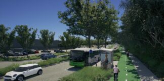 An impression of the Caloundra Transport Corridor Upgrade. Picture: Sunshine Coast Council.