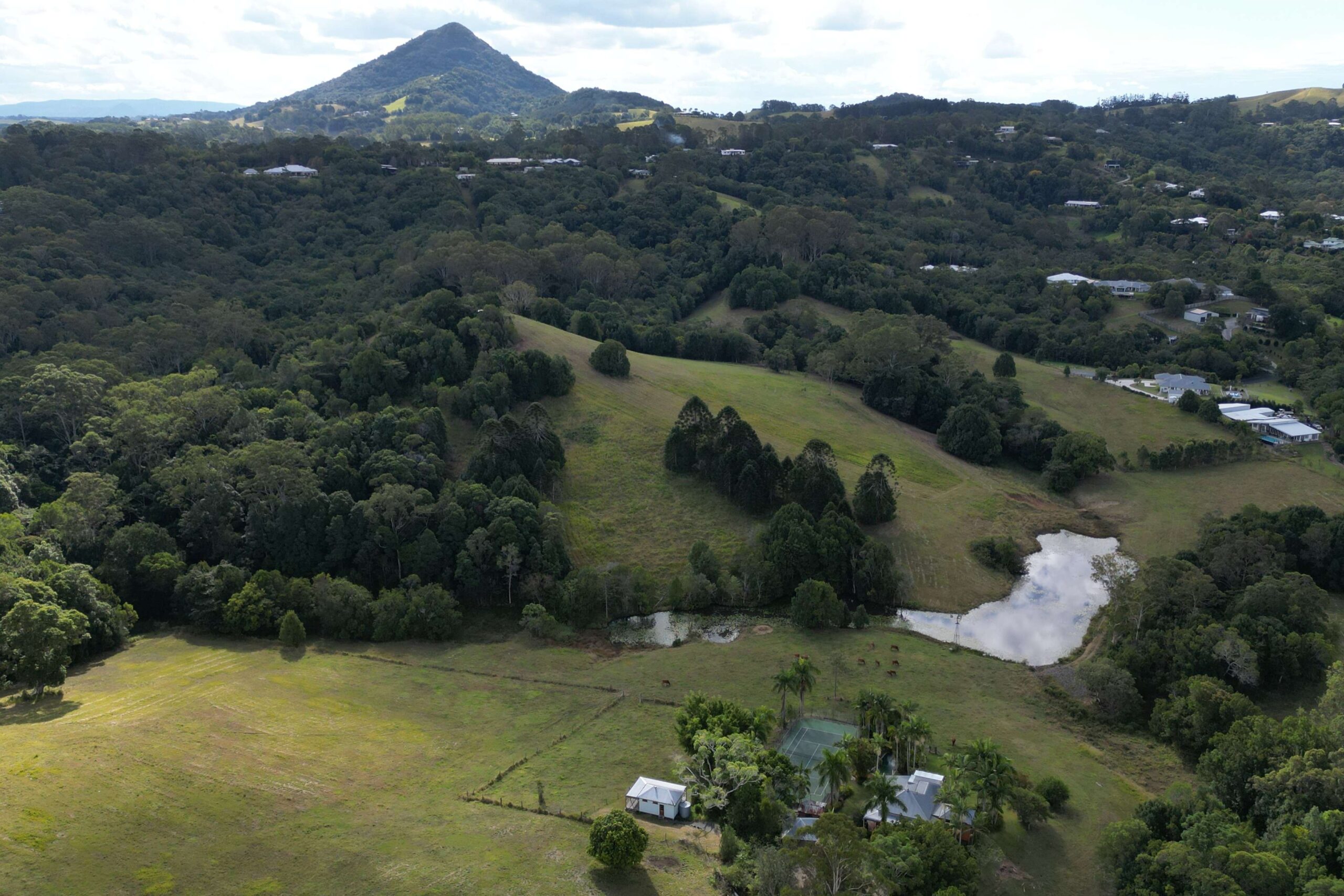How the original cattle farm looked prior to its sale. Picture: Vision22