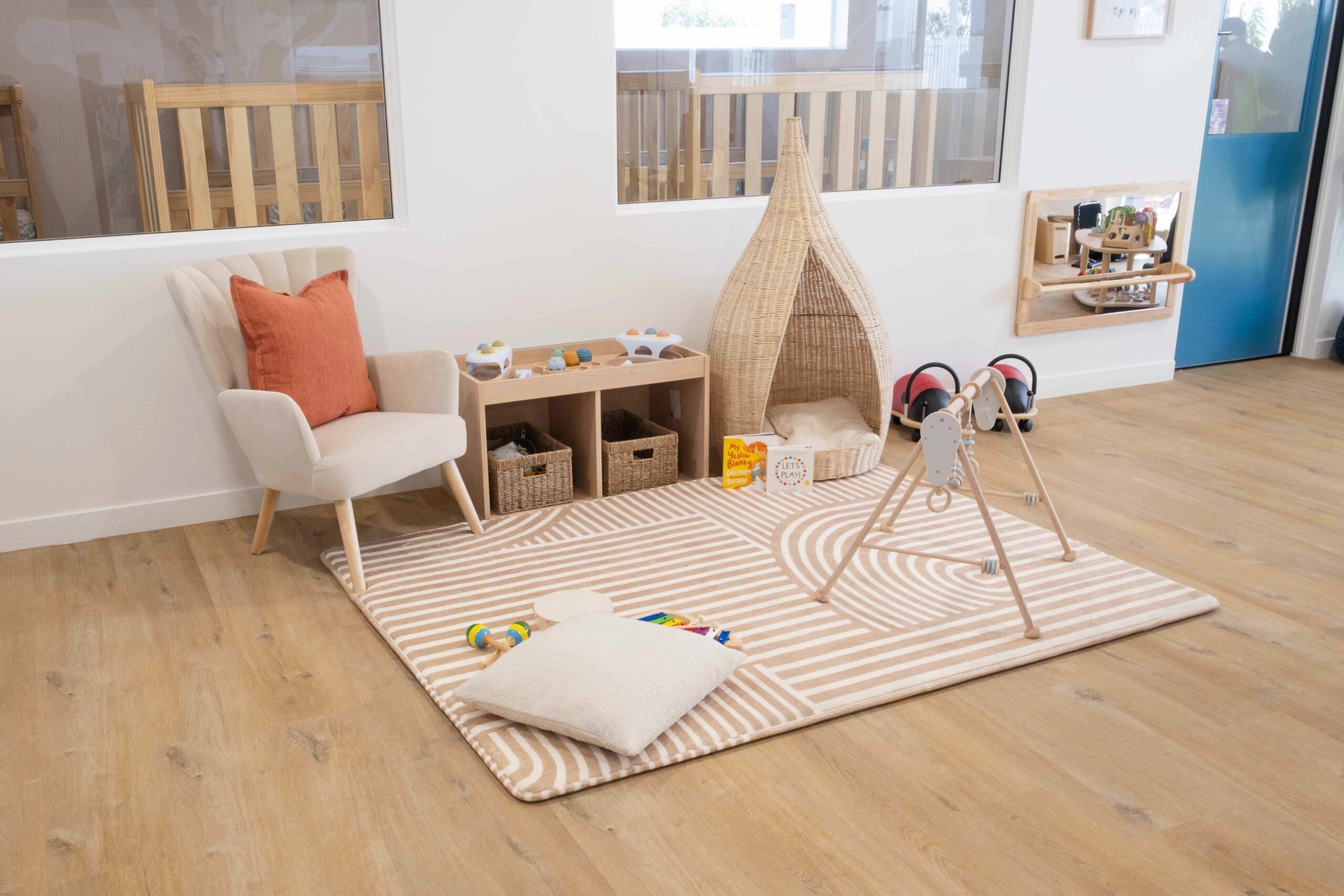 Inside Joy Early Learning at Banya in the Aura estate.
