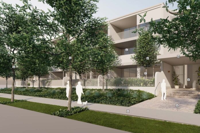 An artist impression of the proposed development.