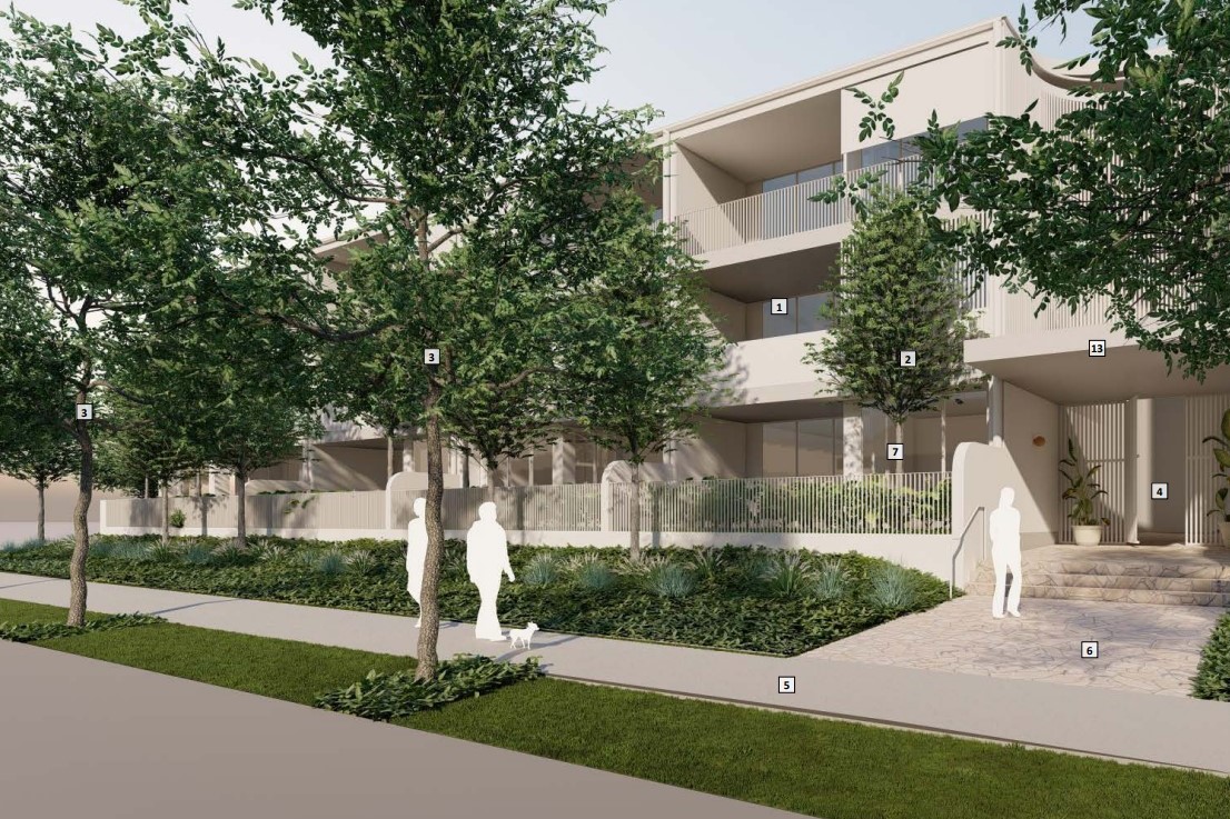 An artist impression of the proposed development.