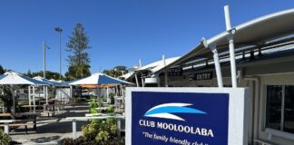 The front of Club Mooloolaba.