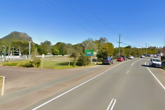 A current view of Factory Street, Pomona.