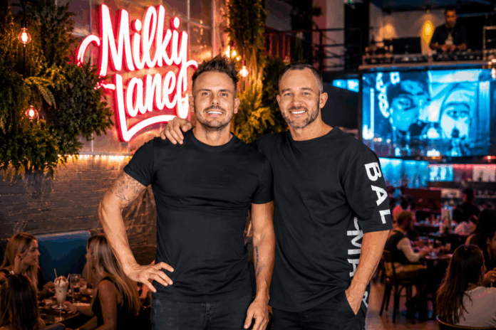 Milky Lane co-founders Christian Avant and Shane Fitzgerald.
