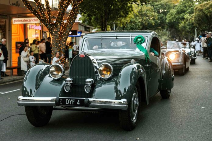 A car at the The Noosa Concours d’Elegance.