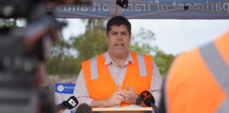 Minister for Transport and Main Roads Brent Mickelberg.
