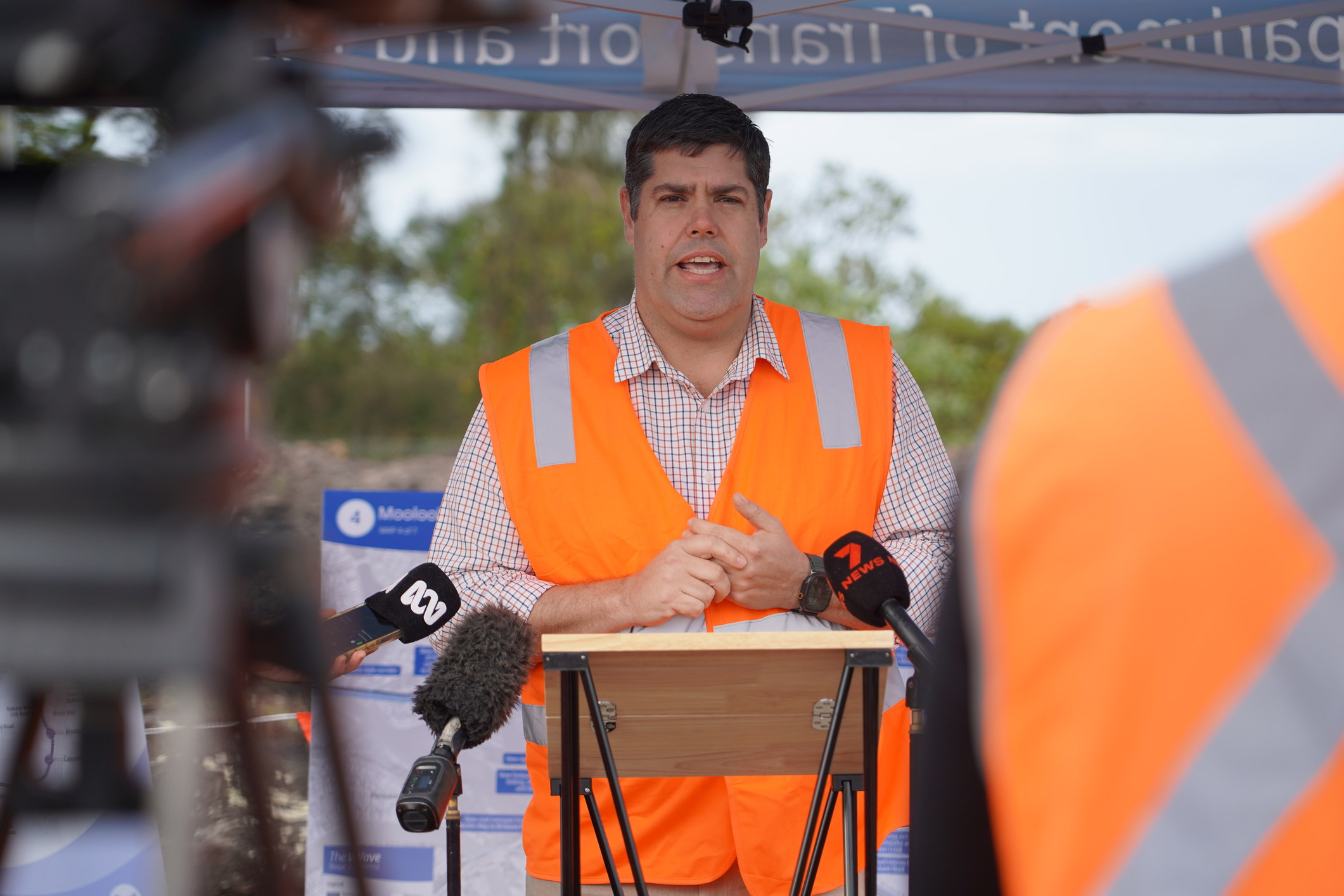 Minister for Transport and Main Roads Brent Mickelberg.