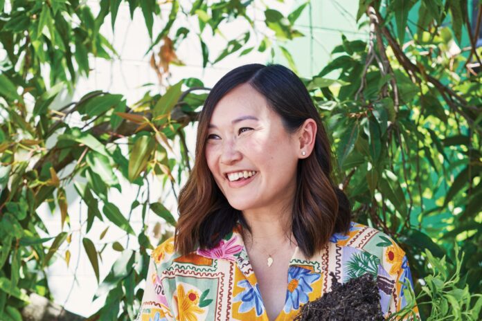 ABC Gardening Australia presenter Tammy Huynh