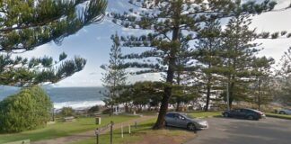 The path along the Caloundra Headland.