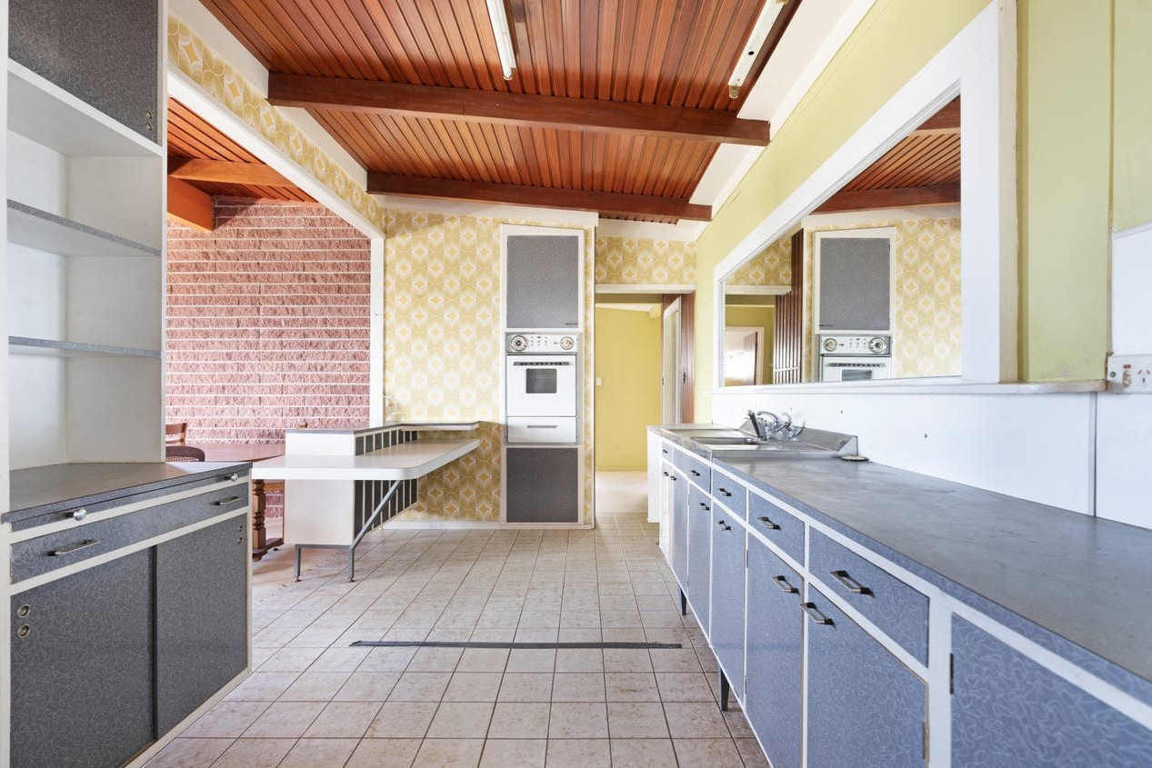 The interior of the home is unchanged since the 1960s. Picture: Harcourts Prestige. 