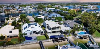 Two neighbours are offering their homes in the one sale. Picture: Guilfoyle.