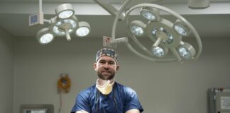 Dr David Sparks, plastic surgeon.