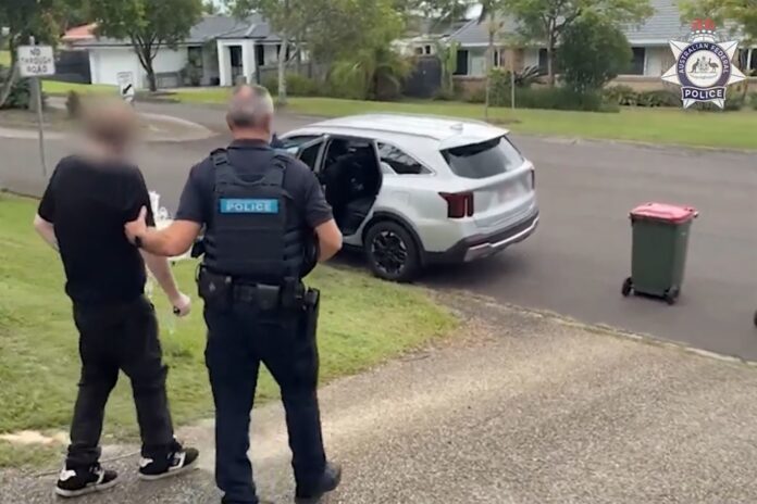 A supplied image of a man who has been charged after allegedly being involved in the live online abuse of children overseas. Picture: AAP Image/supplied by QLD Police.