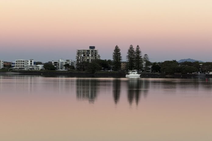Pre-dawn light at Golden Beach. Photographer Lesley Evans