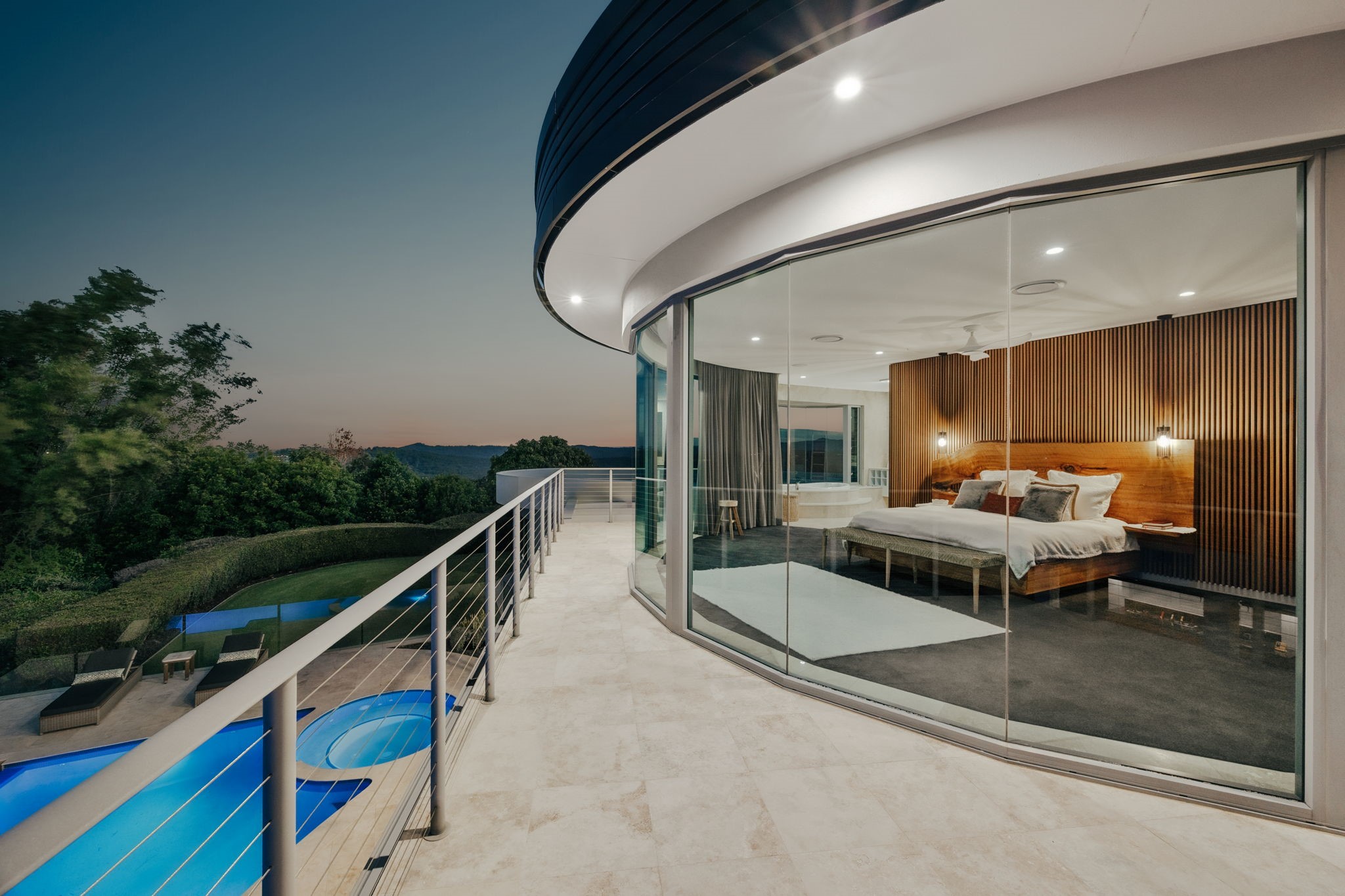 52 Serene Close, Mons: Stunning view from the master bedroom.