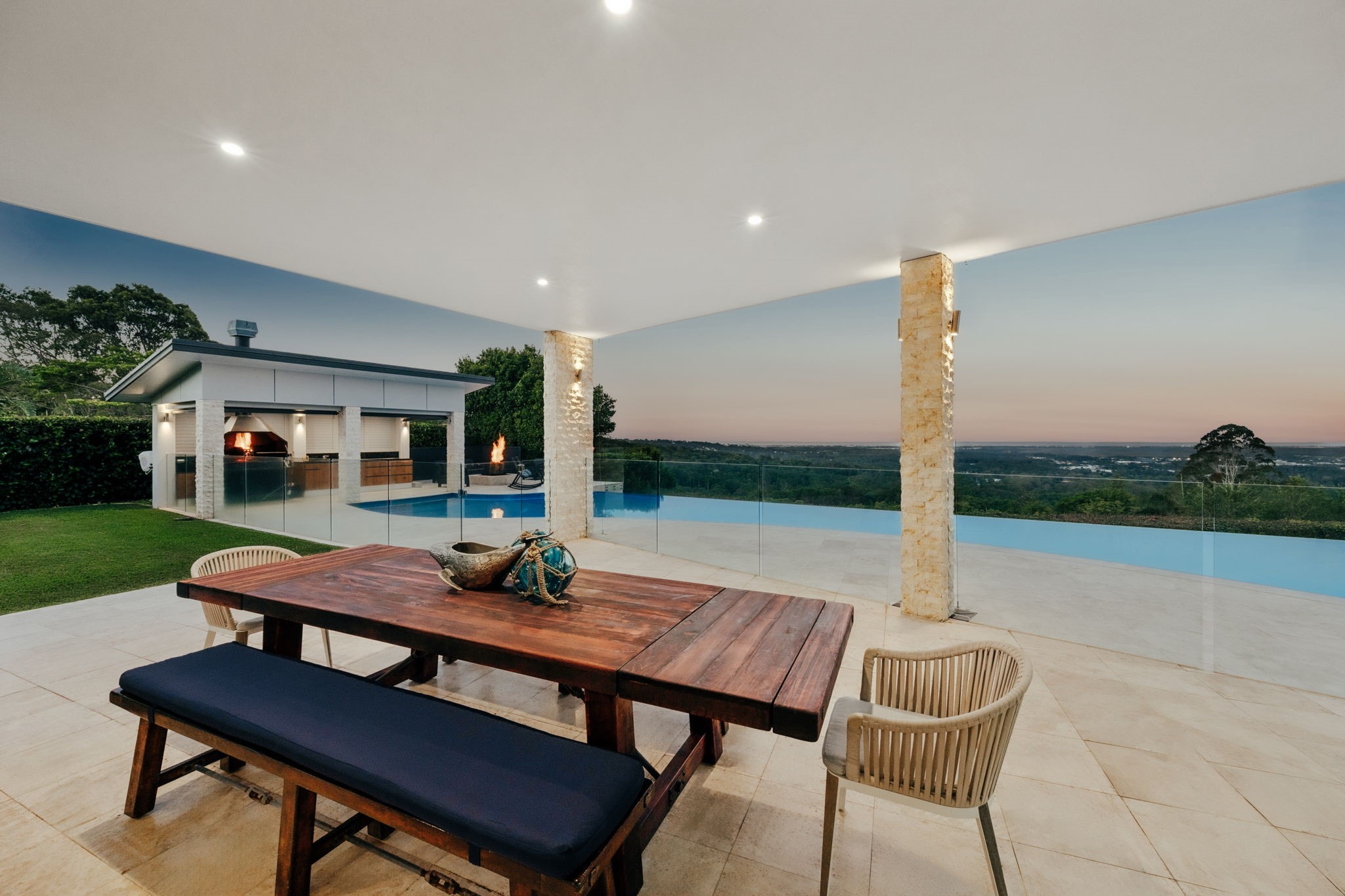 52 Serene Close, Mons: The property boasts impressive entertaining spaces.