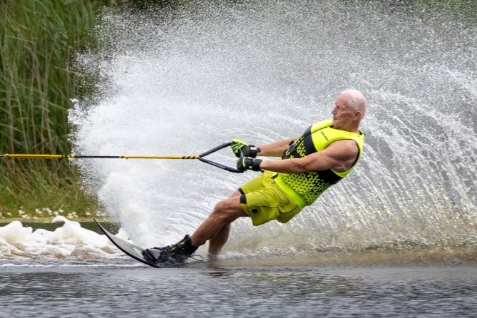 Sunshine Coast skier Fred Douglas, 75, continues chasing world titles. Picture: Supplied