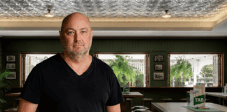 Rob Comiskey at The Imperial Hotel Eumundi, where TAB facilities will be removed. Picture: Supplied