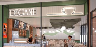 An artist's impression of the new Degani cafe will look. Picture: Wiin & Benson John.