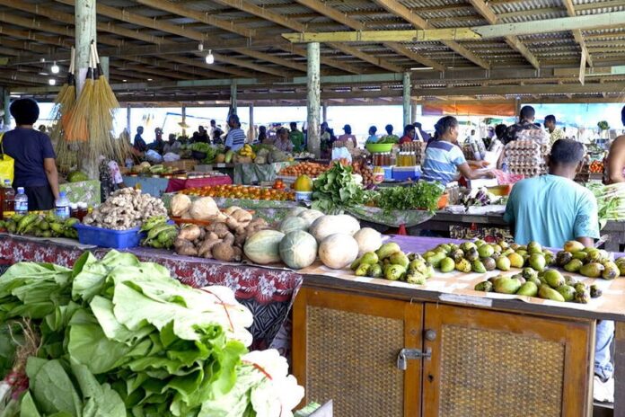 A market place.