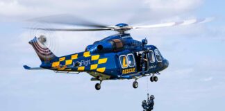 LifeFlight doctors take part in winching training