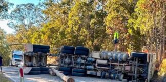 Truck rollover