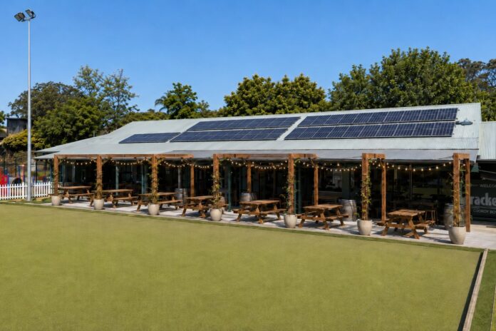 A render of the proposed green upgrade.