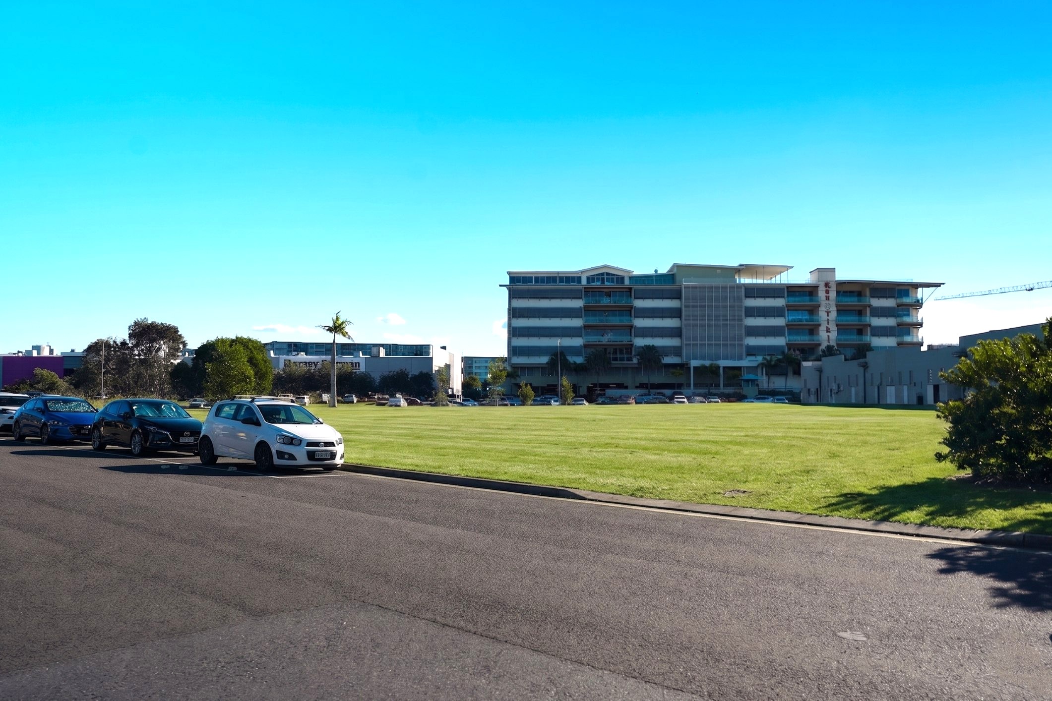A large vacant site in Maroochydore.