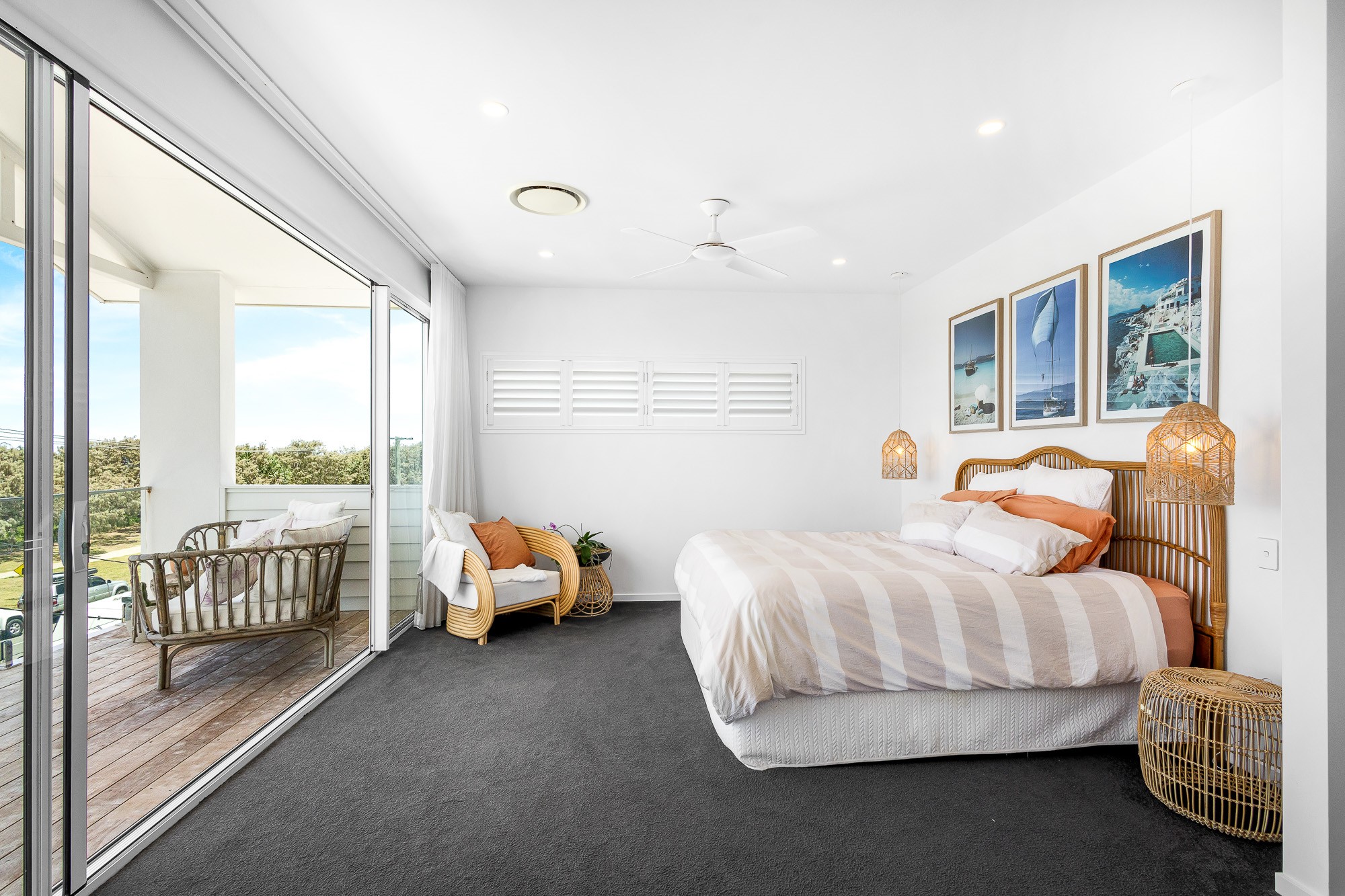 Master bedroom 122 Pacific Boulevard Buddina (