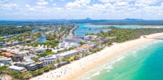 Noosa Main Beach.