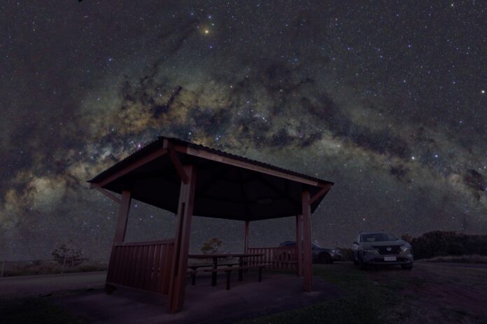 Photographer Gary Liney lookout night sky Maleny