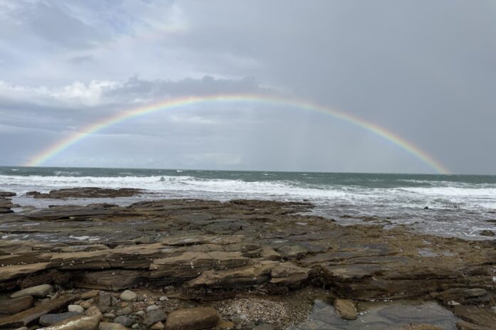 Photographer Ruth Fiechtner rainbow at Happy Valley